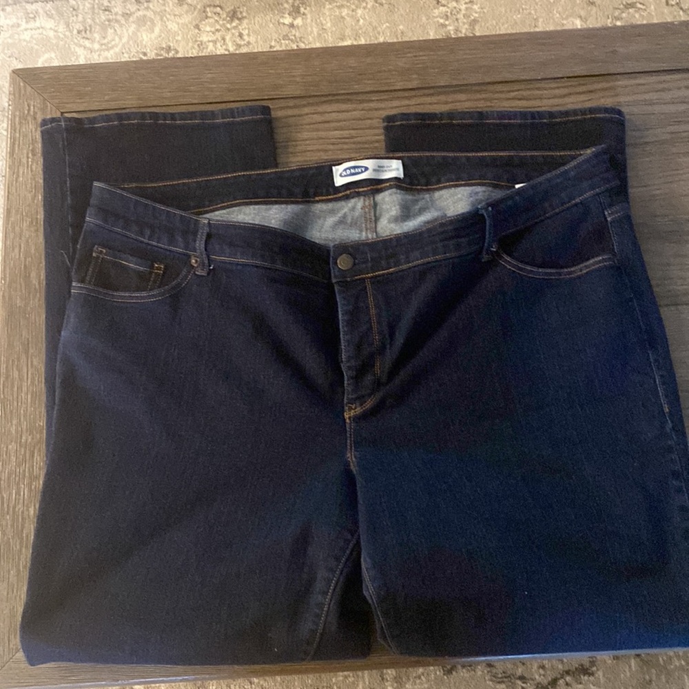 Old navy size 24 womens boot cut jeans
